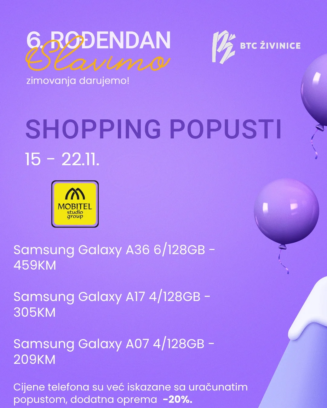 Bingo SHOPPING POPUSTI 15-22.11.2025.