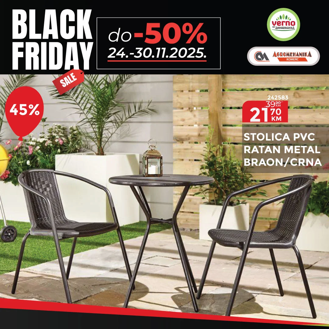 Verno by Agromehanika BLACK FRIDAY 24-30.11.2025.