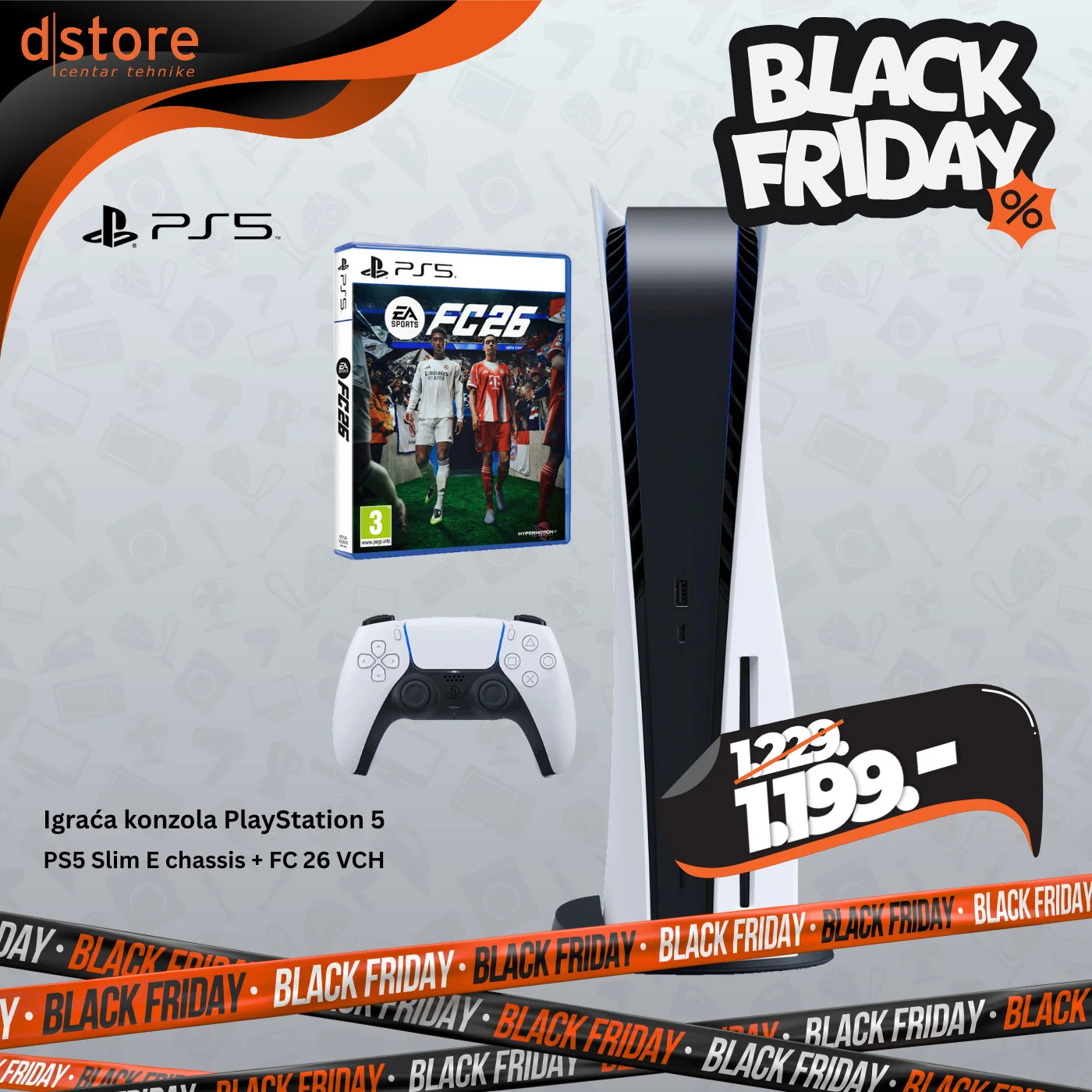 Dstore BLACK FRIDAY sniženje do 30.11.2025.