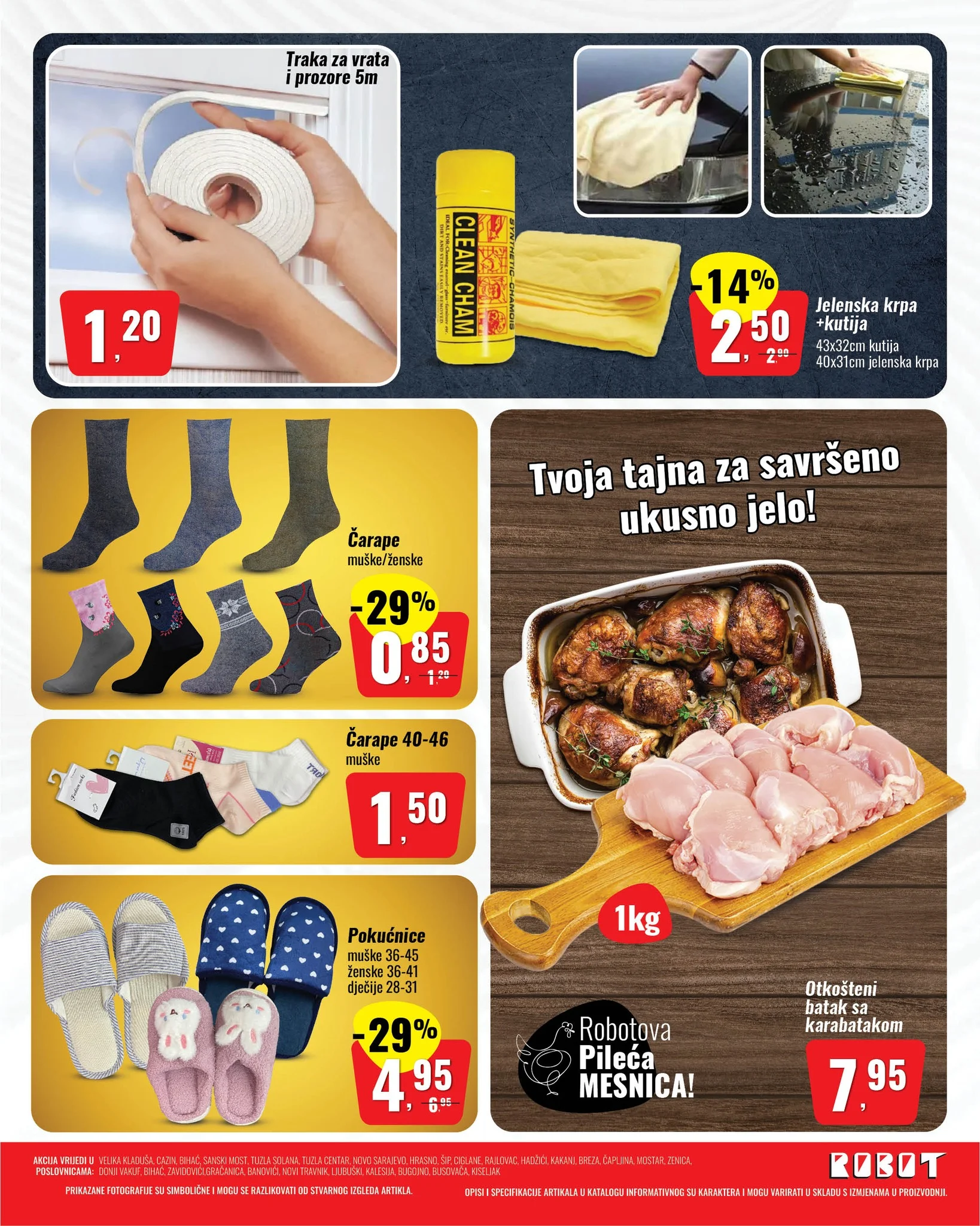 Robot akcija za početak sedmice 3-5.11.2025.