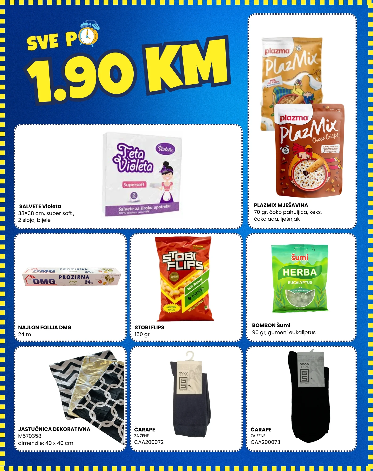 Fis akcija VEĆ OD 1,90 KM 6-8.11.2025.