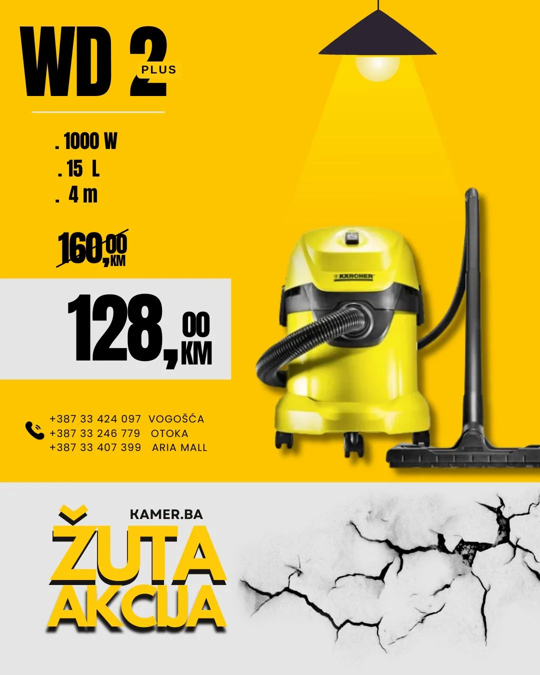 Kamer ŽUTA AKCIJA - do isteka zaliha