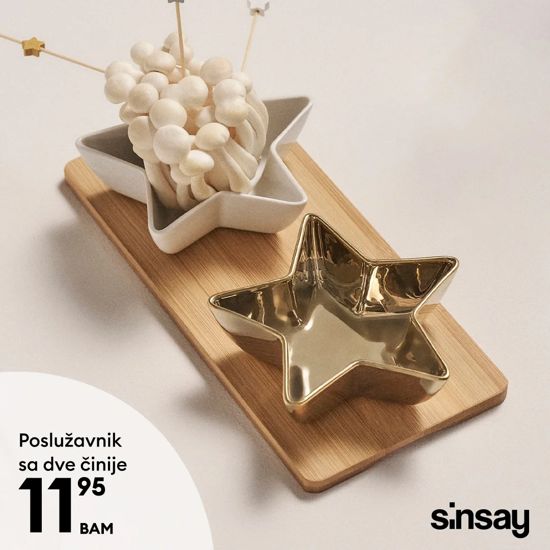 Sinsay praznična ponuda duo mama i kćerka – novembar 2025.