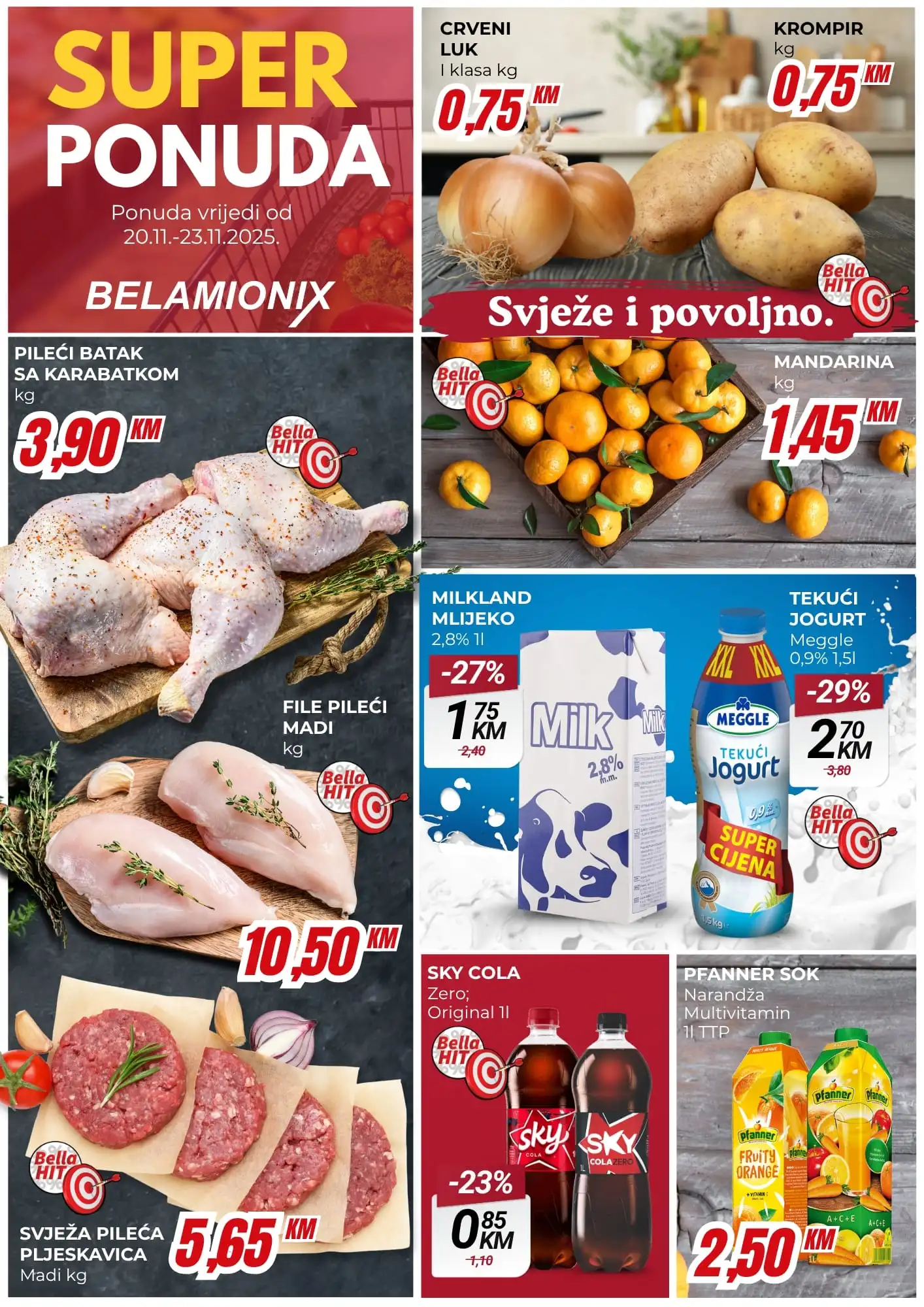 Belamionix vikend akcija 20-23.11.2025.