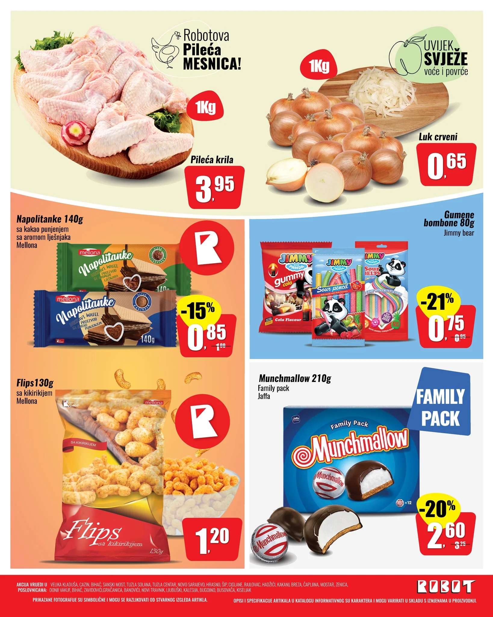 Robot akcija za početak sedmice 24-26.11.2025.