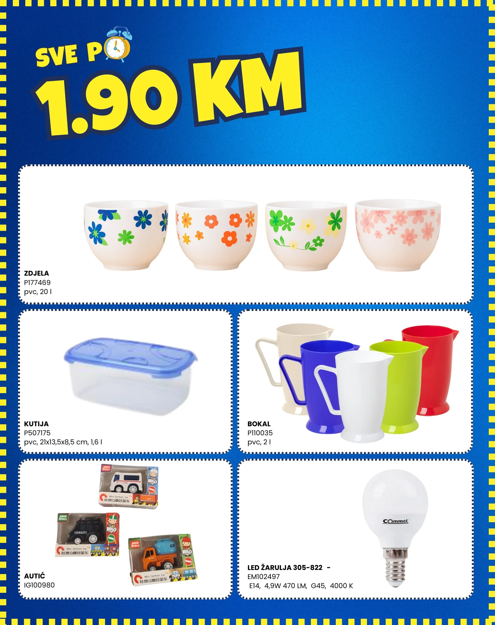 Fis akcija VEĆ OD 1,90 KM 6-8.11.2025.