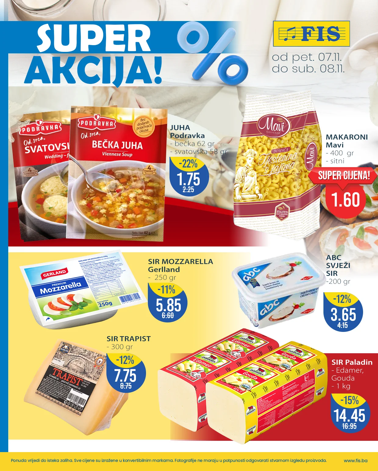 Fis vikend akcija 7-8.11.2025.