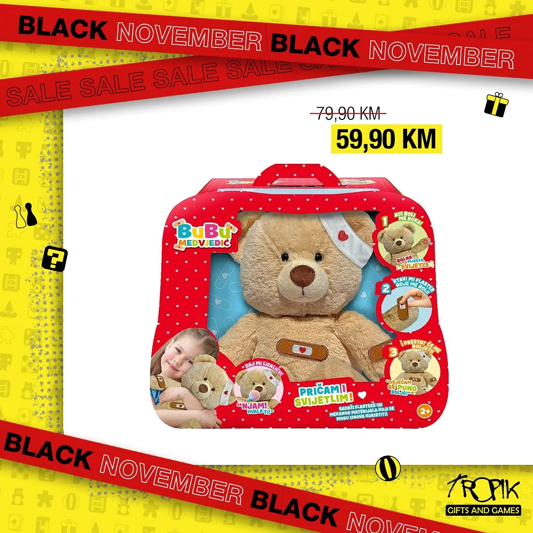 Tropik BLACK NOVEMBER - od 10.11.2025. do isteka zaliha