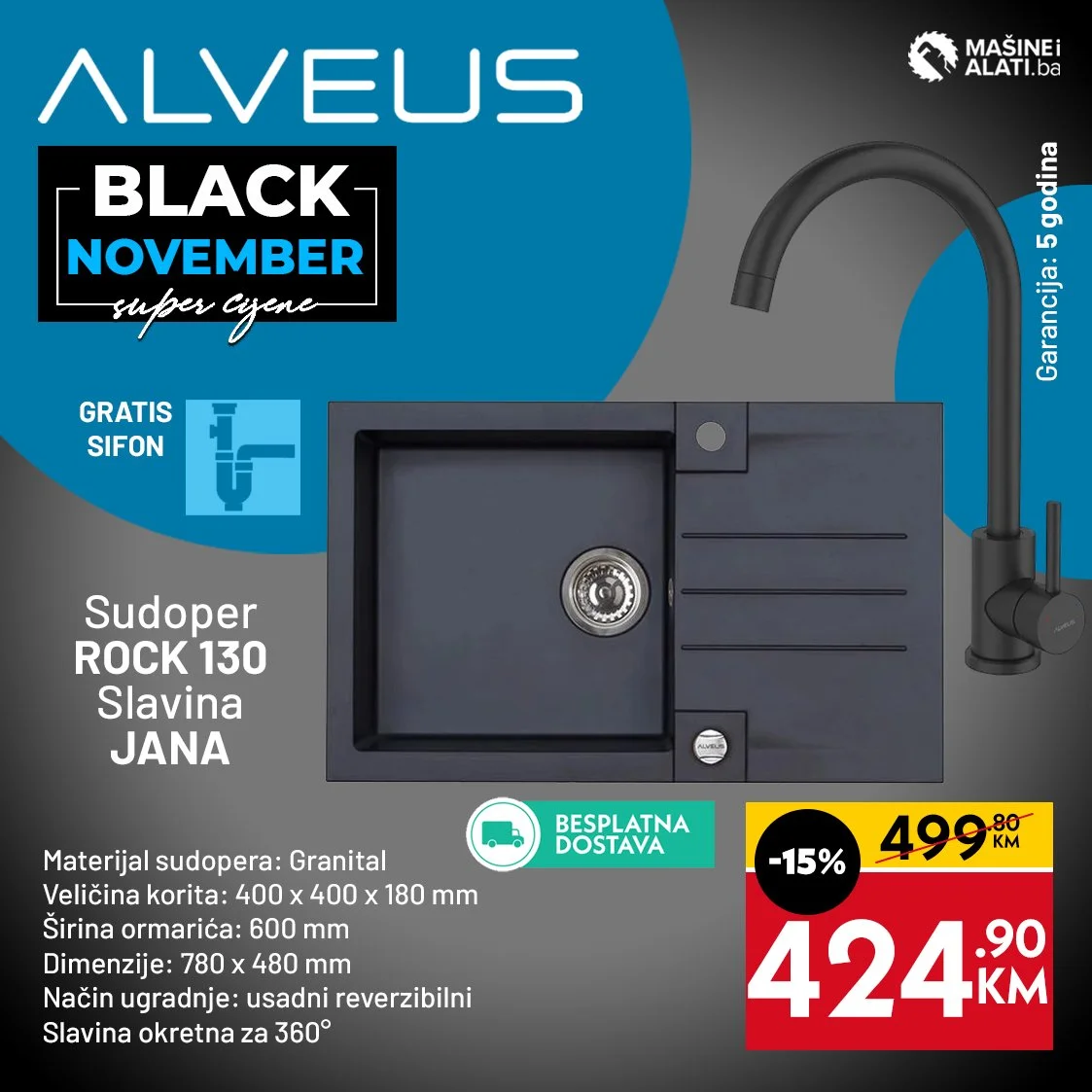 Mašine i alati BLACK NOVEMBER do 30.11.2025.