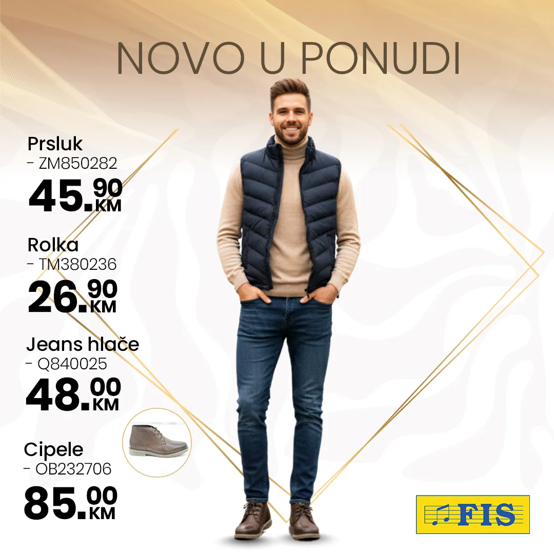 Fis nova kolekcija odjeće – novembar 2025.