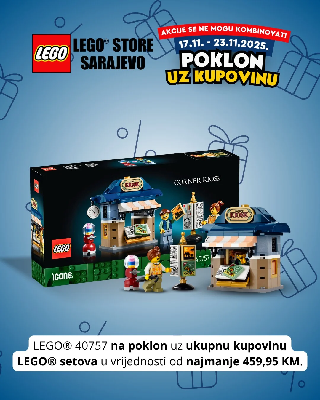LEGO Store SNIŽENJE 1.11-1.12.2025.