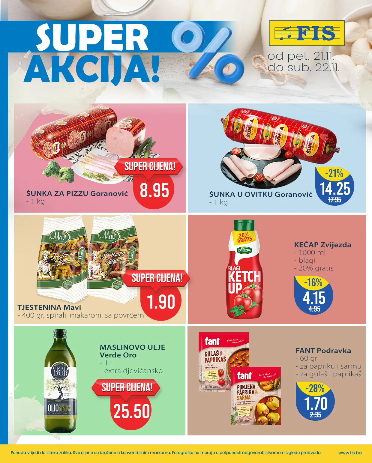 Fis vikend akcija 21-22.11.2025.