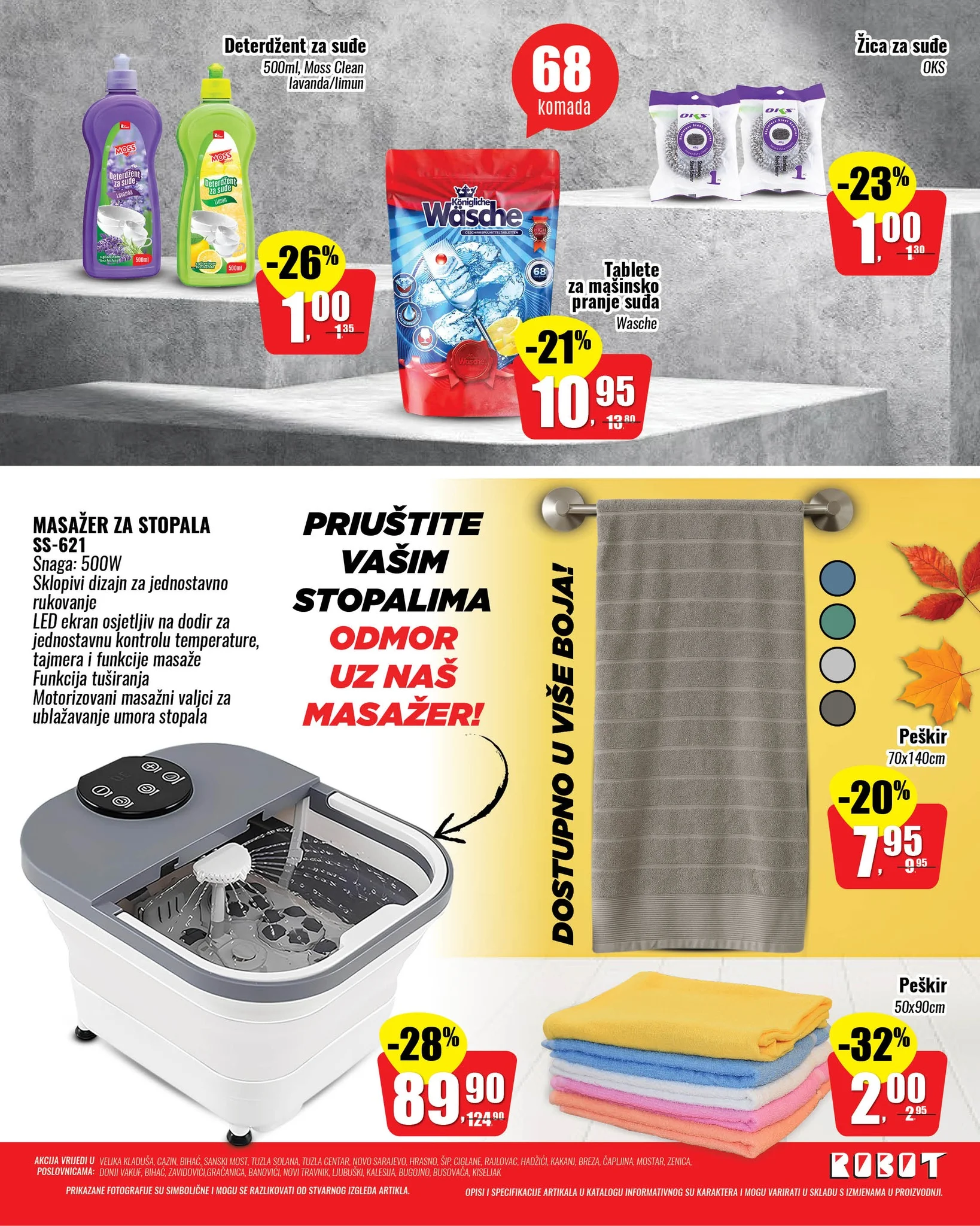 Robot akcija za početak sedmice 24-26.11.2025.