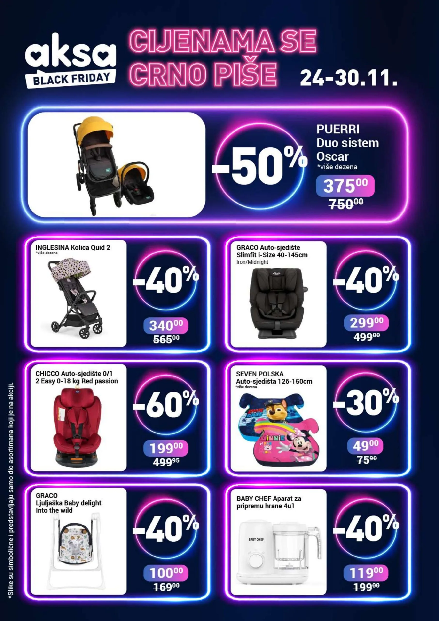 Aksa BLACK FRIDAY 24-30.11.2025.