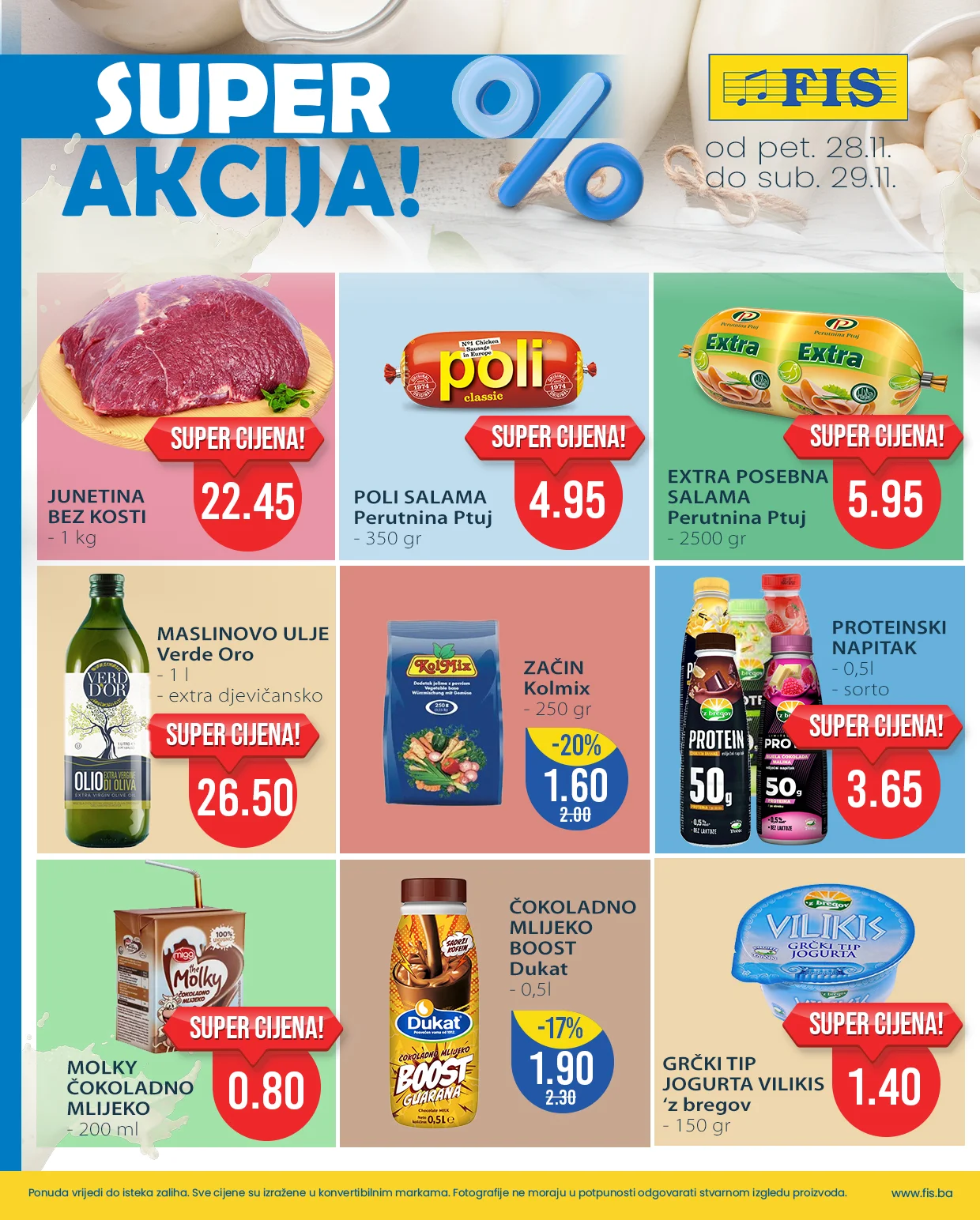 Fis vikend akcija 28-29.11.2025.