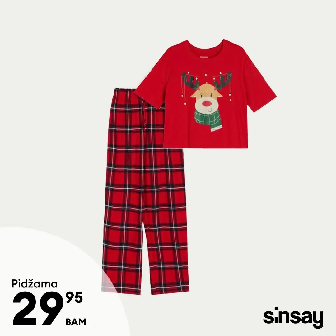 Sinsay ŽENSKE PIDŽAME - novembar 2025.