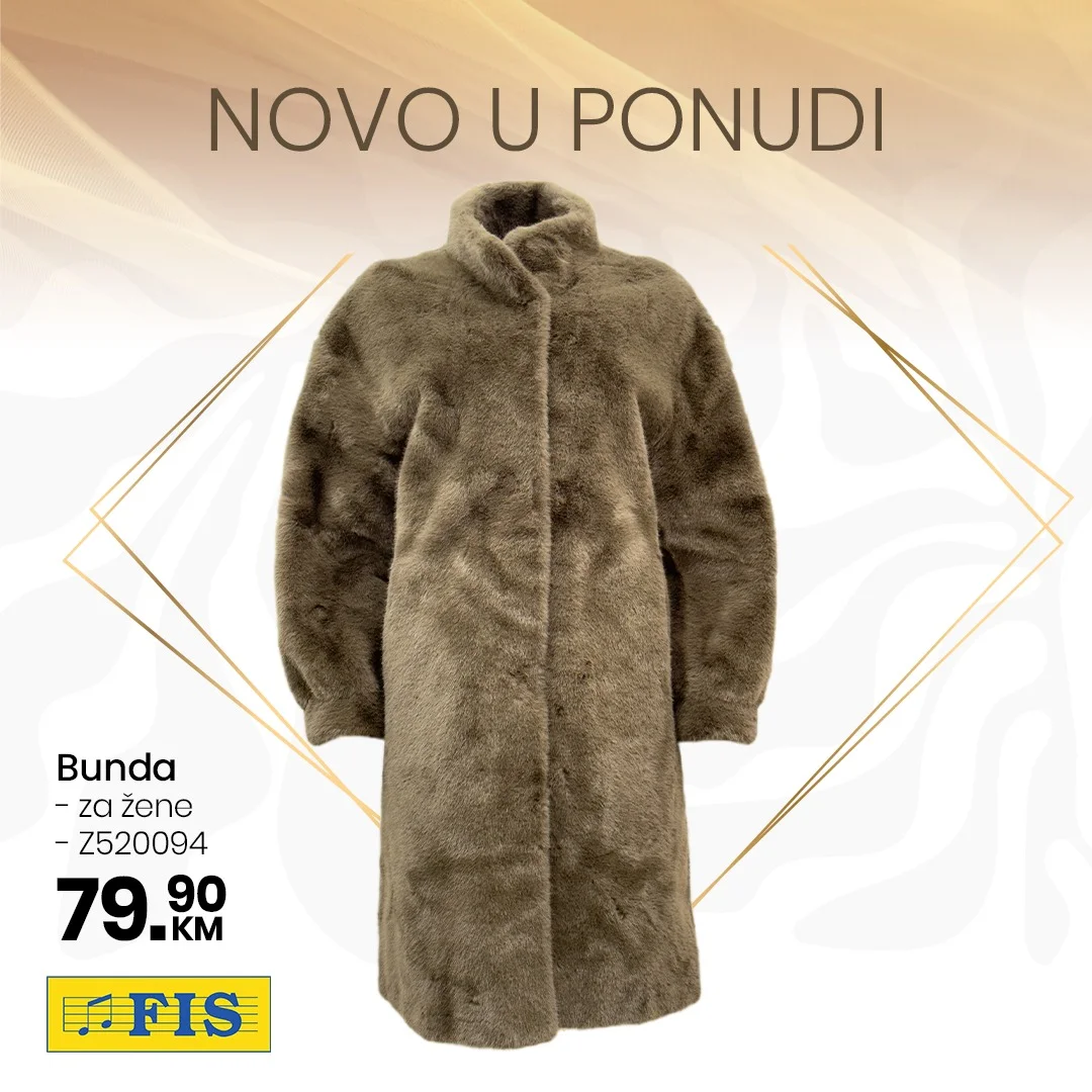 Fis zimske jakne – nova kolekcija za žene i muškarce novembar 2025.