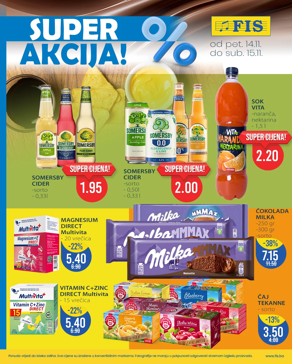 Fis vikend akcija 14-15.11.2025.