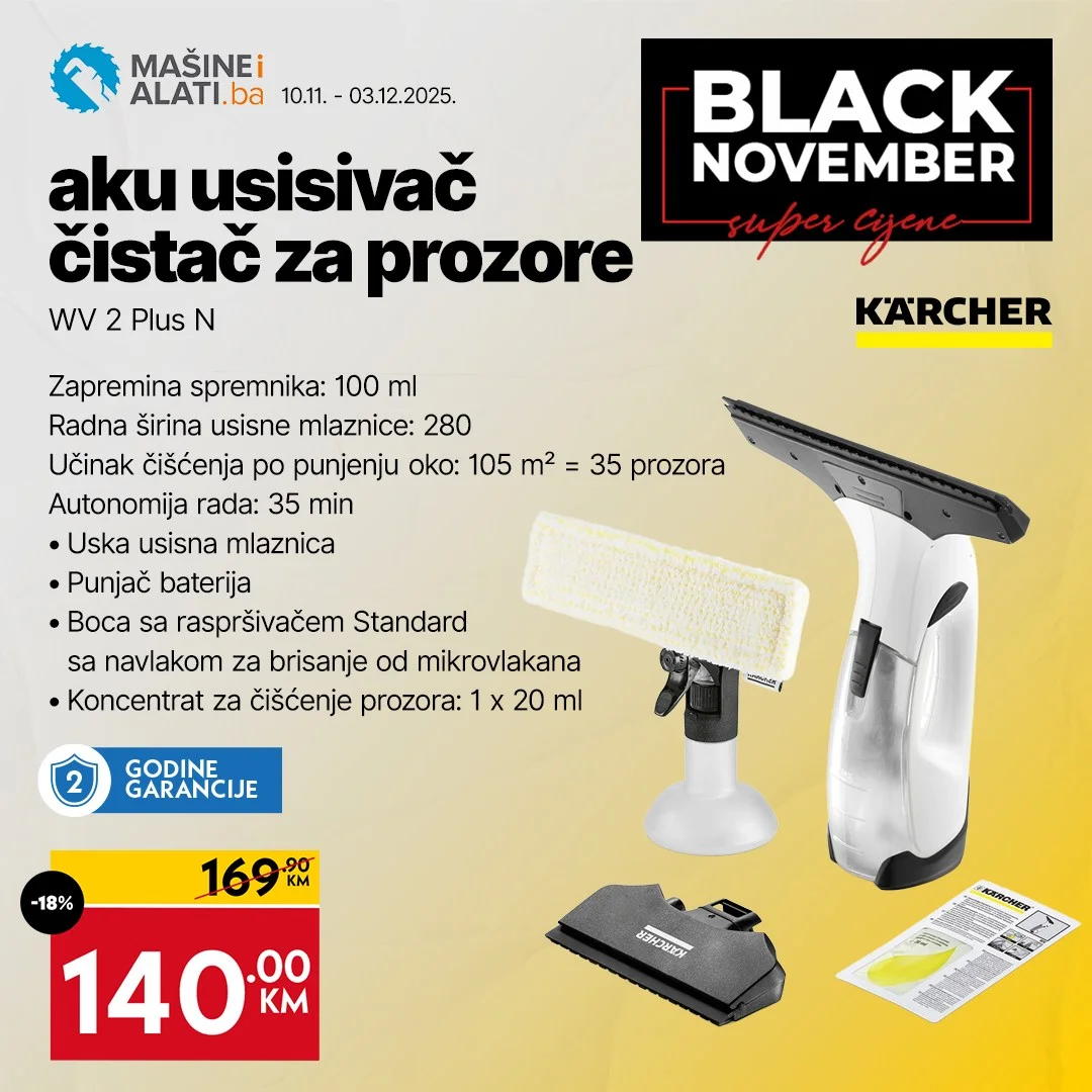 Mašine i alati BLACK NOVEMBER do 30.11.2025.