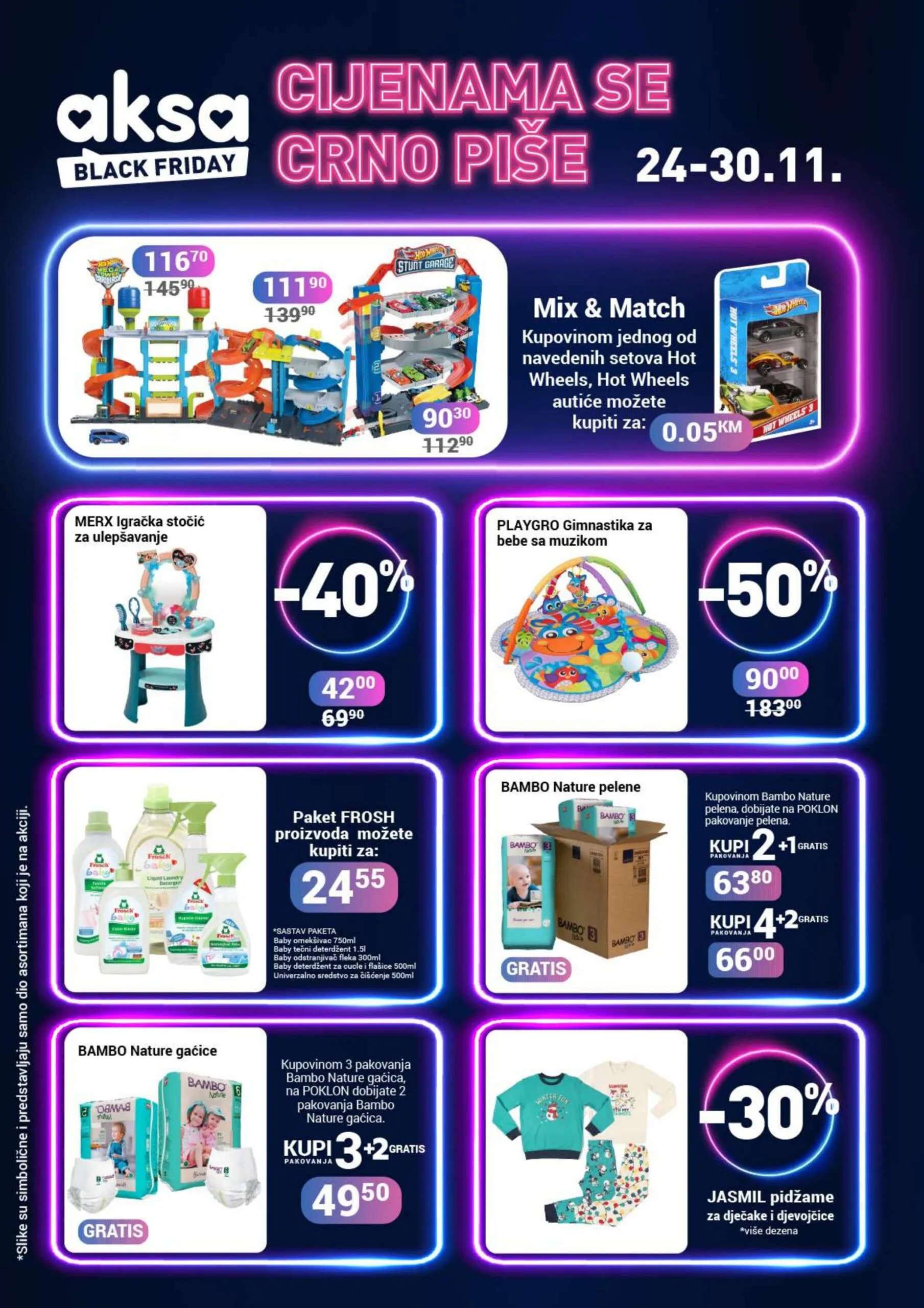 Aksa BLACK FRIDAY 24-30.11.2025.