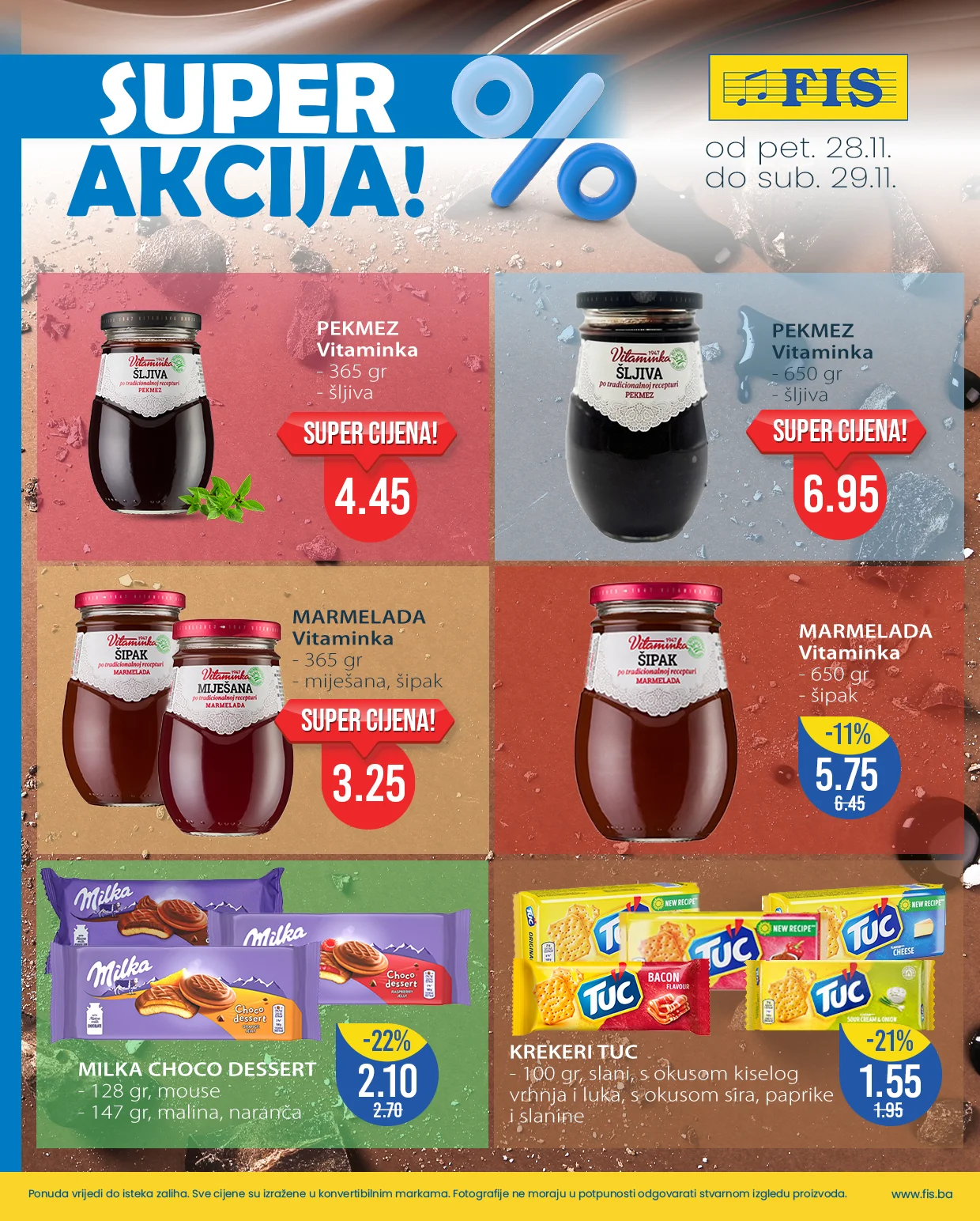 Fis vikend akcija 28-29.11.2025.