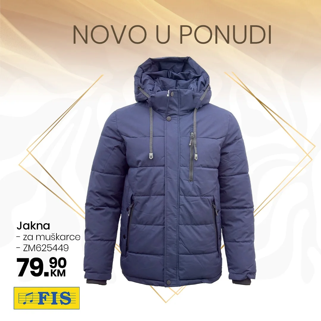 Fis zimske jakne – nova kolekcija za žene i muškarce novembar 2025.