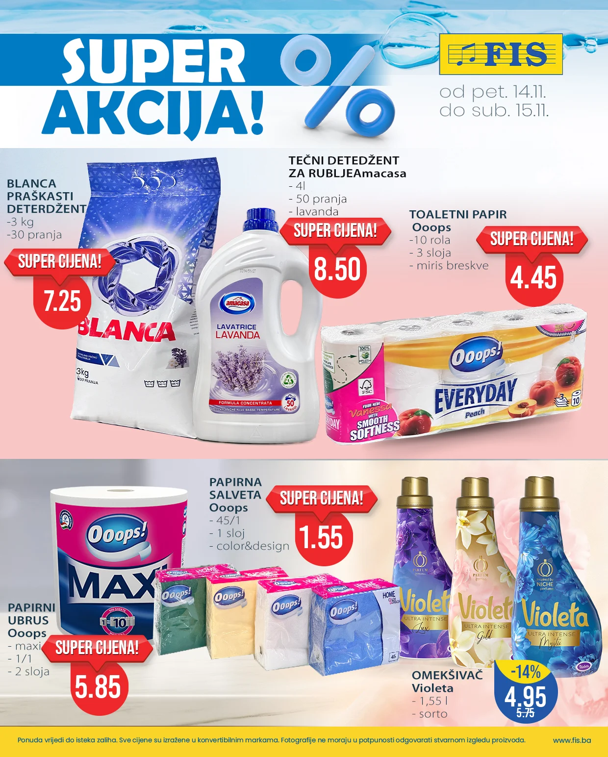 Fis vikend akcija 14-15.11.2025.