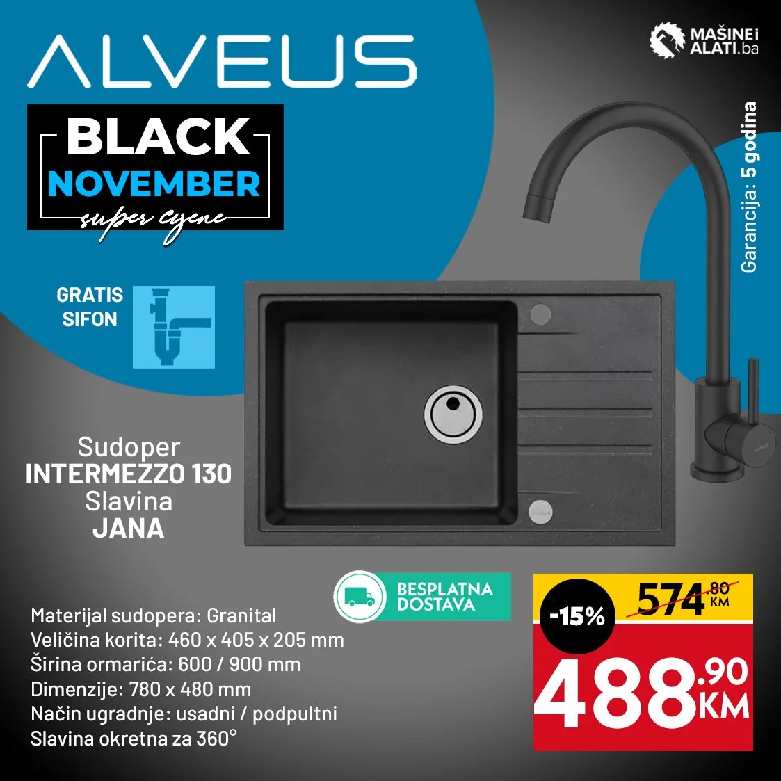 Mašine i alati BLACK NOVEMBER do 30.11.2025.