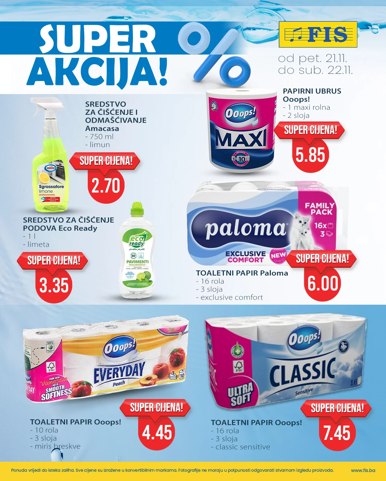 Fis vikend akcija 21-22.11.2025.