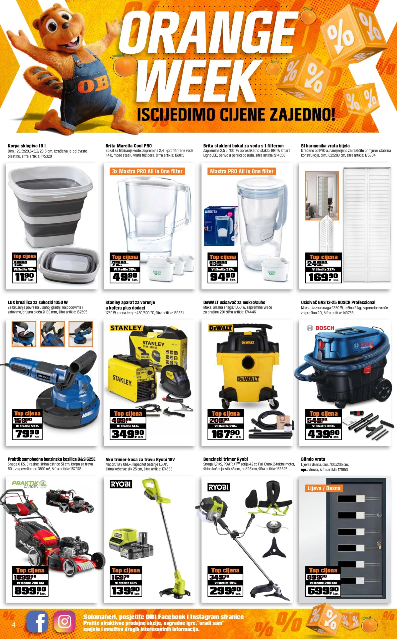 OBI ORANGE WEEK sniženje do 29.11.2025.