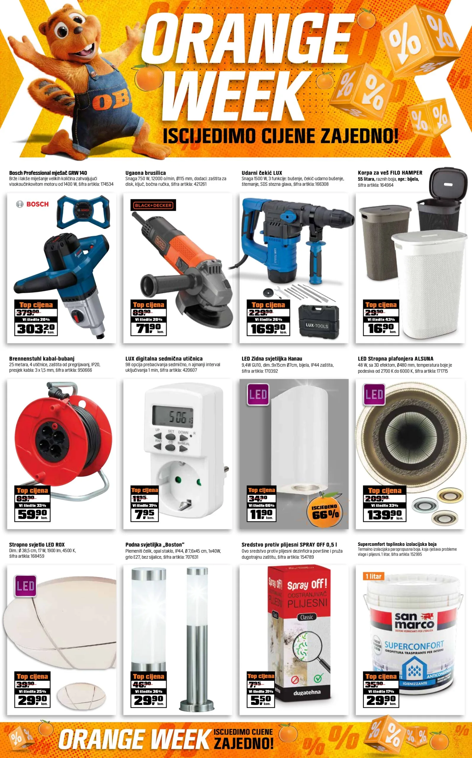 OBI ORANGE WEEK sniženje do 29.11.2025.