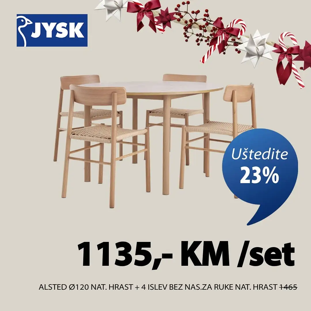 Jysk SUPER CIJENE novembar 2025.