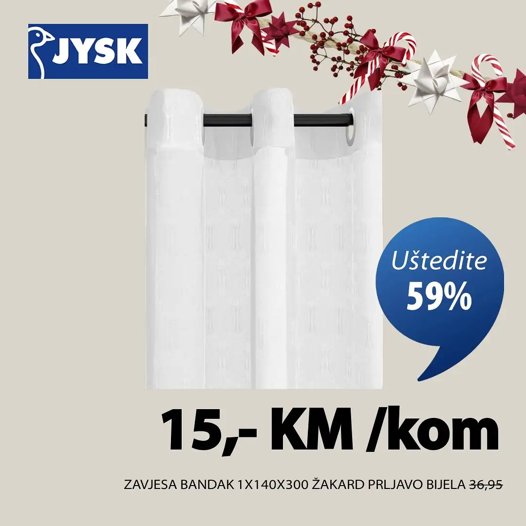 Jysk SUPER CIJENE novembar 2025.