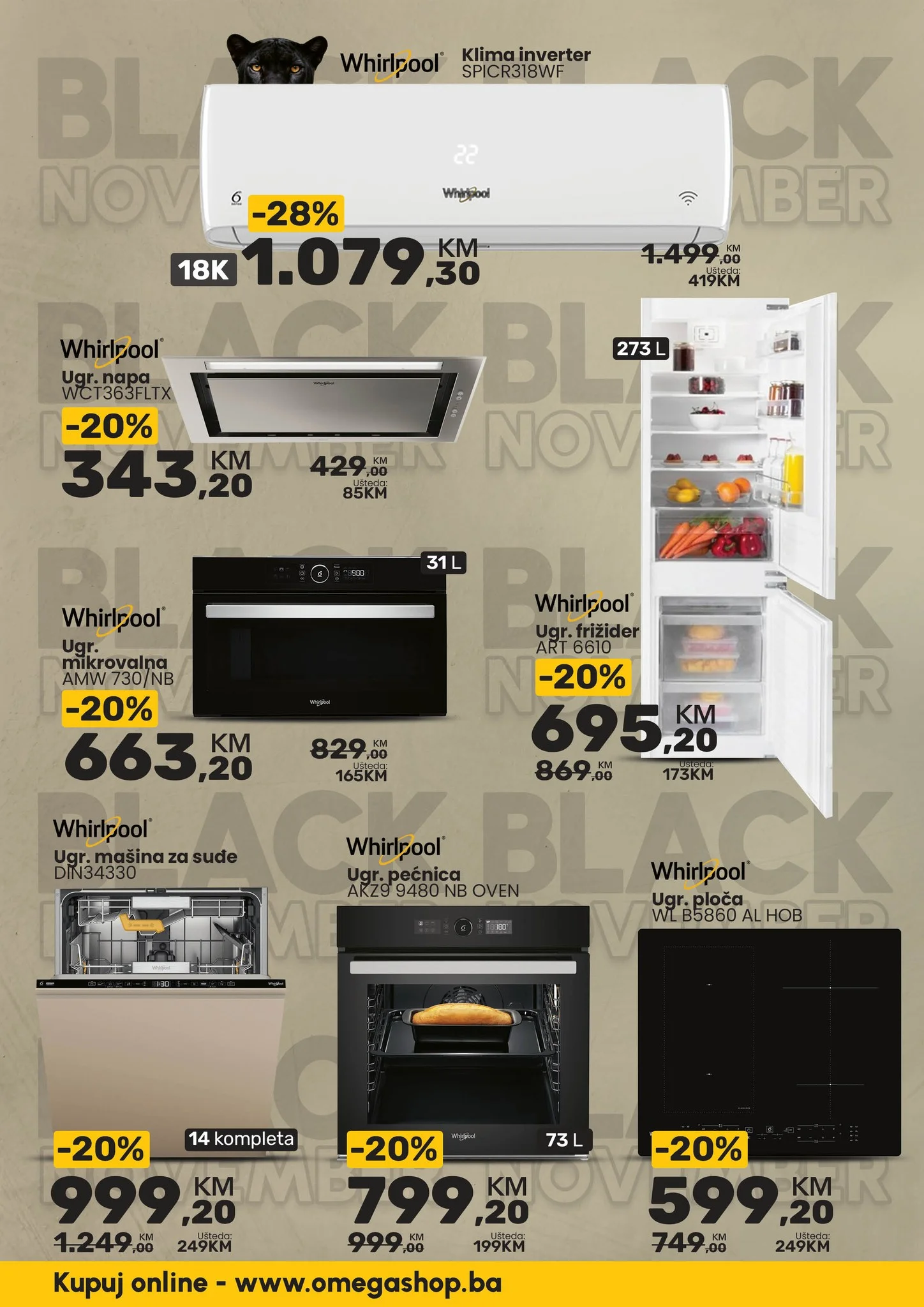 Omega shop BLACK FRIDAY  1-30.11.2025. 