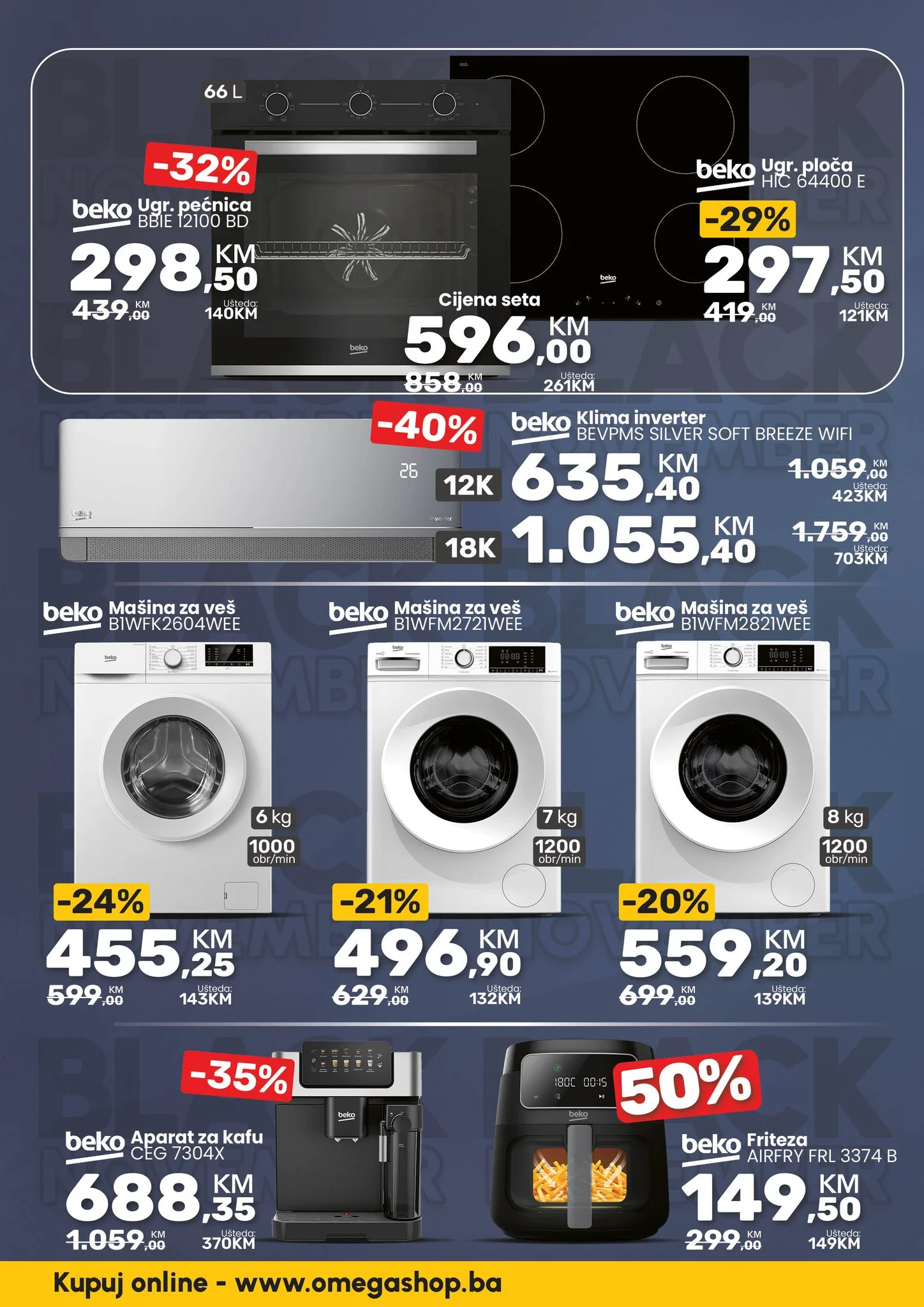 Omega shop BLACK FRIDAY  1-30.11.2025. 