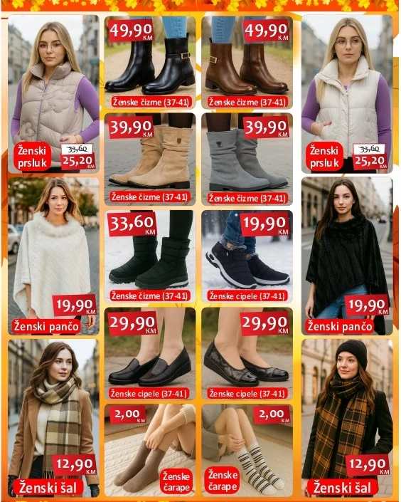 Izbor trgovine ODJEĆA & OBUĆA sniženje do 7.11.2025. 