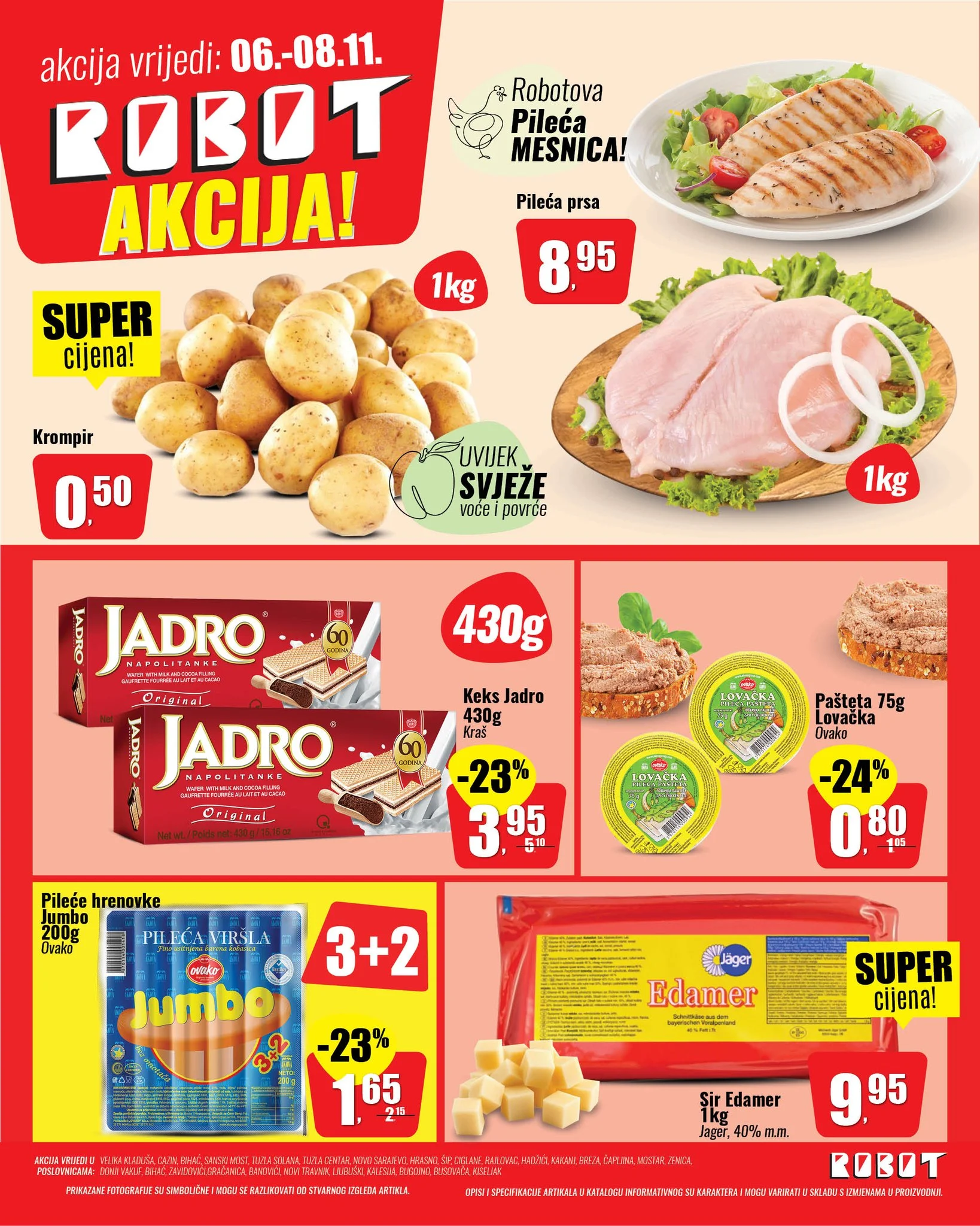 Robot vikend akcija 6-8.11.2025. 