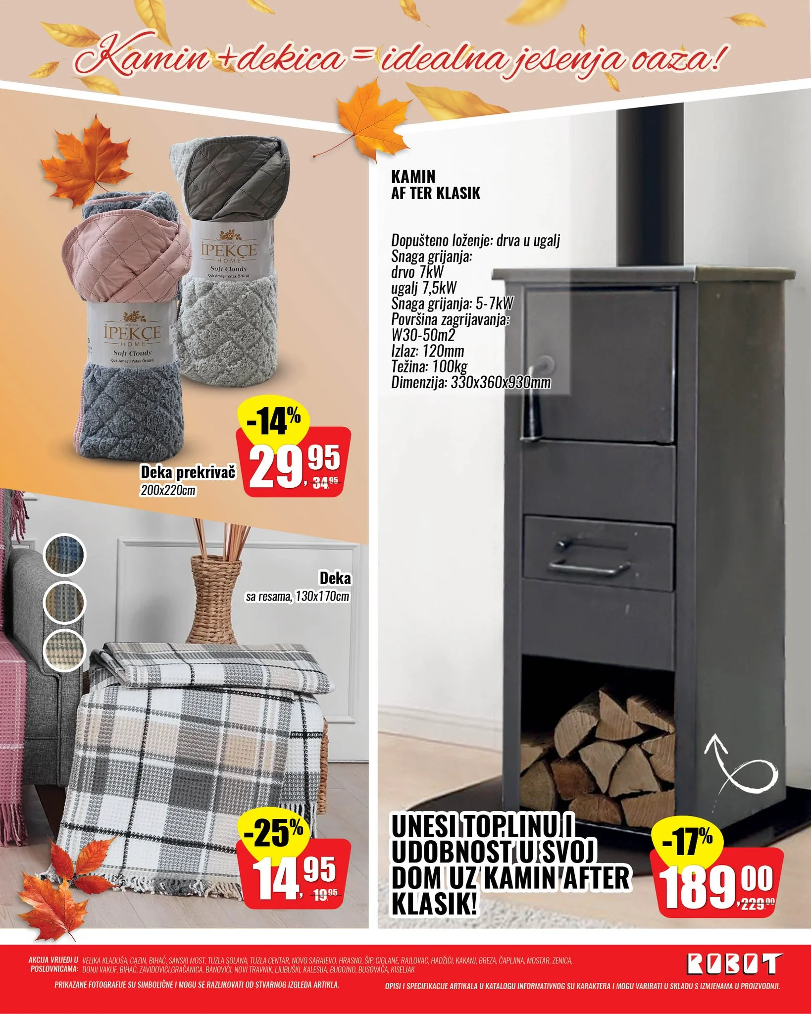 Robot akcija za početak sedmice 10-12.11.2025.