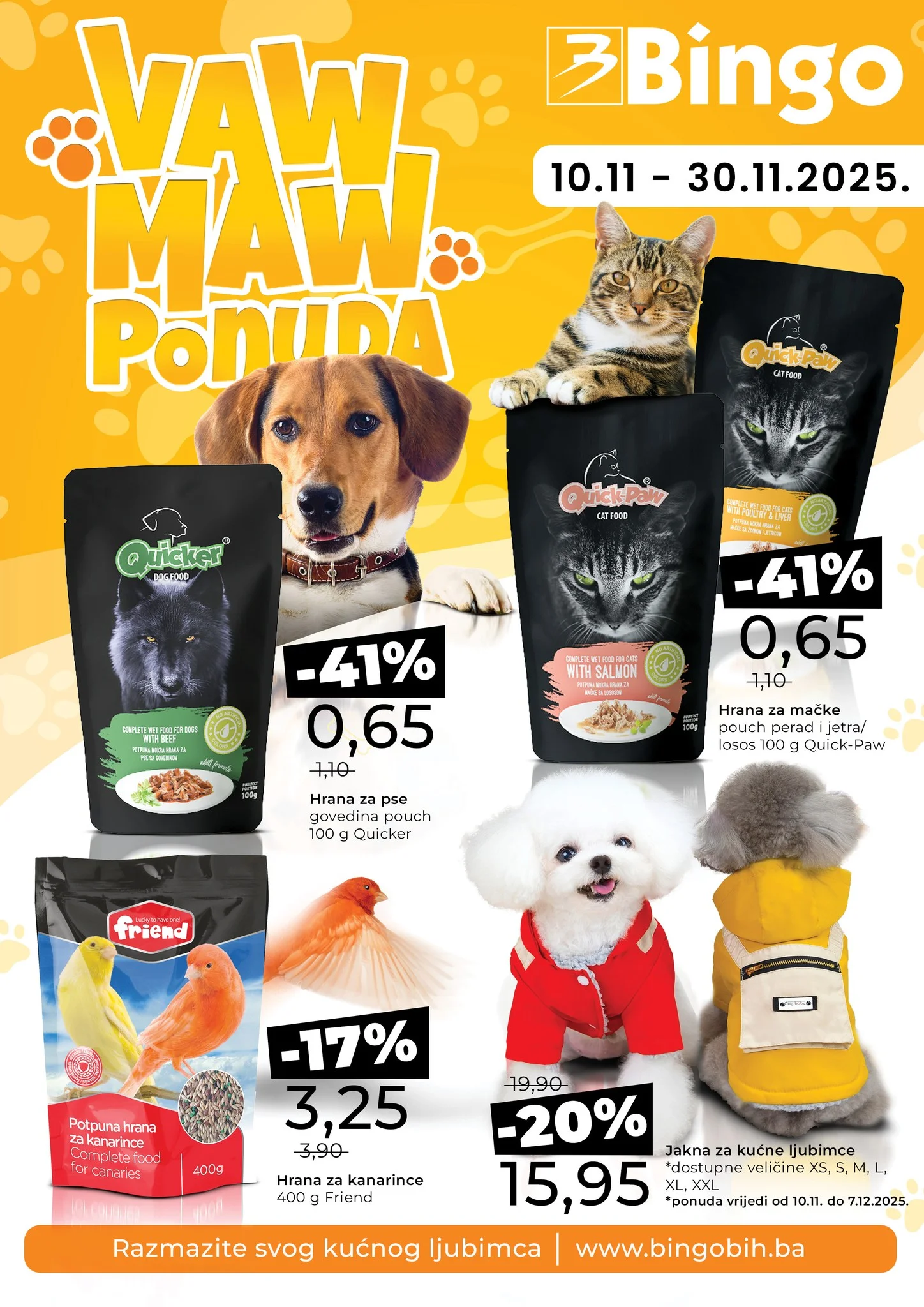 Bingo katalog SVE ZA KUĆNE LJUBIMCE