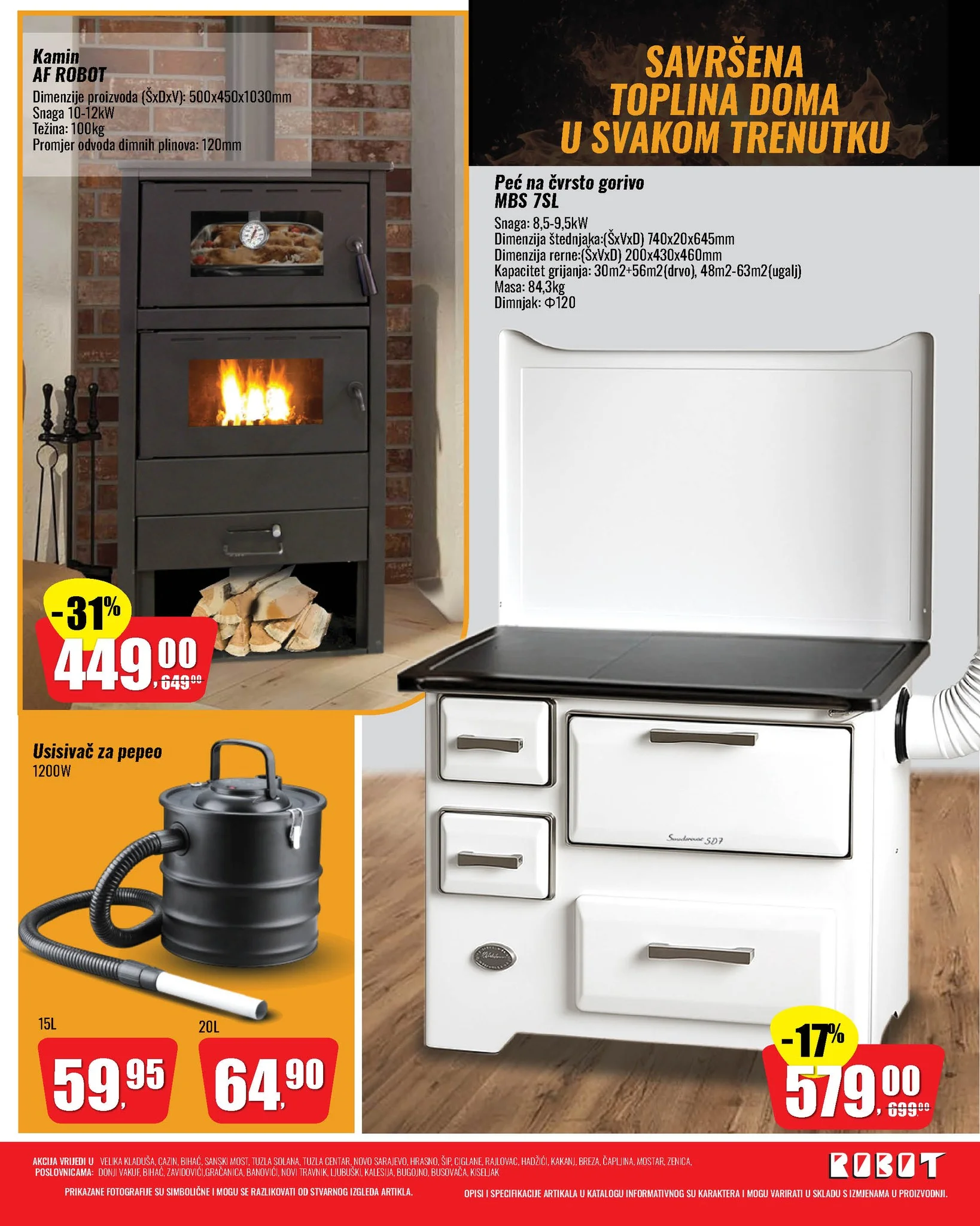 Robot akcija za početak sedmice 17-19.11.2025.