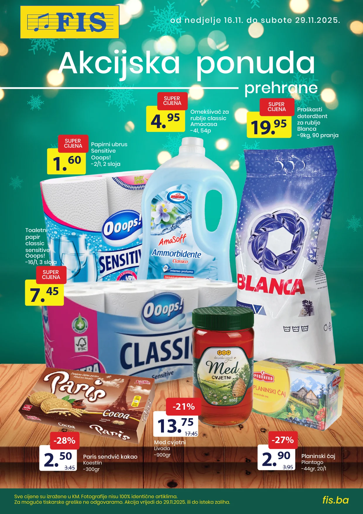 Fis katalog PREHRANA & HEMIJA 16-29.11.2025.