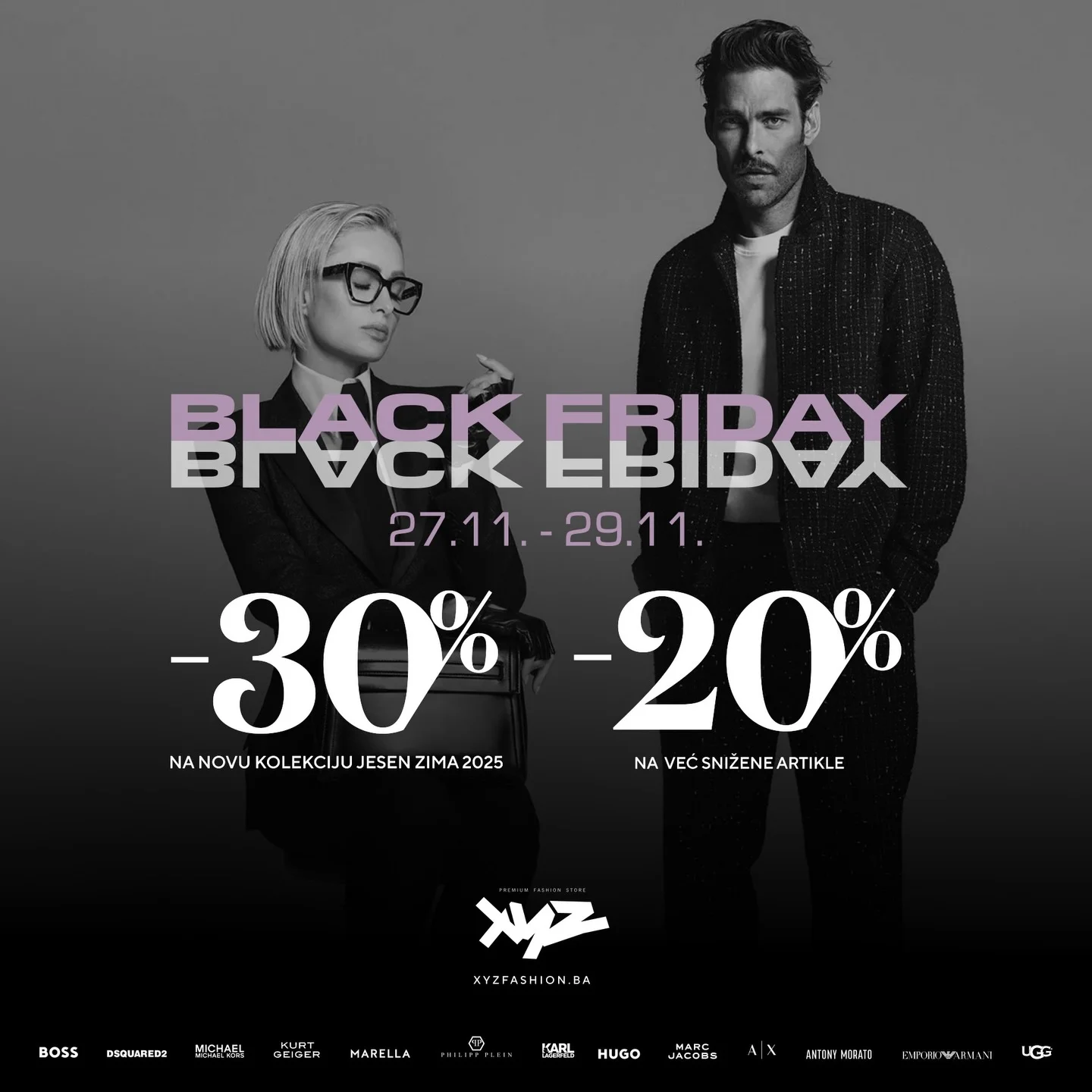 BLACK FRIDAY u XYZ-u!