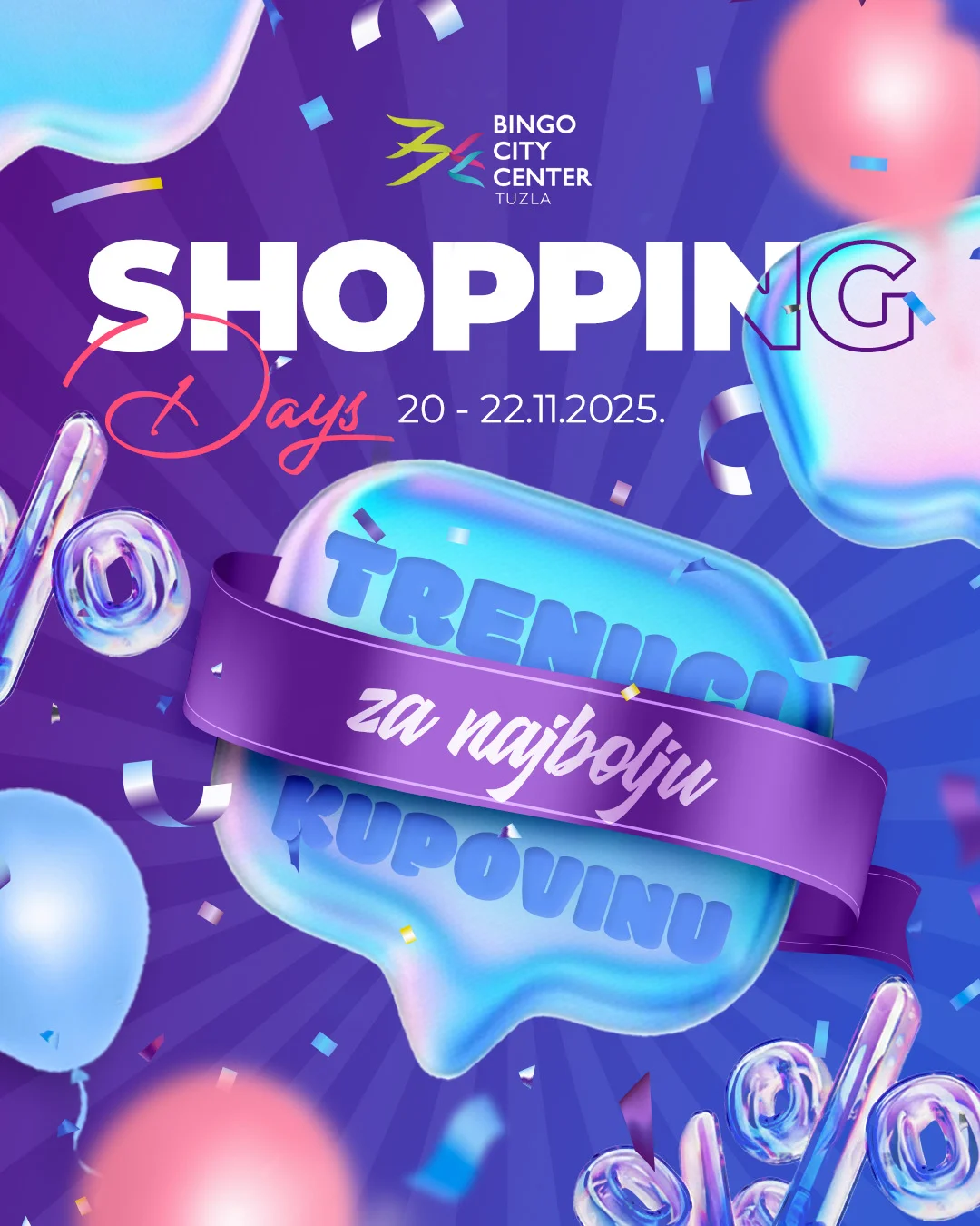 Bingo katalog SHOPPING DAYS 20-22.11.2025. 