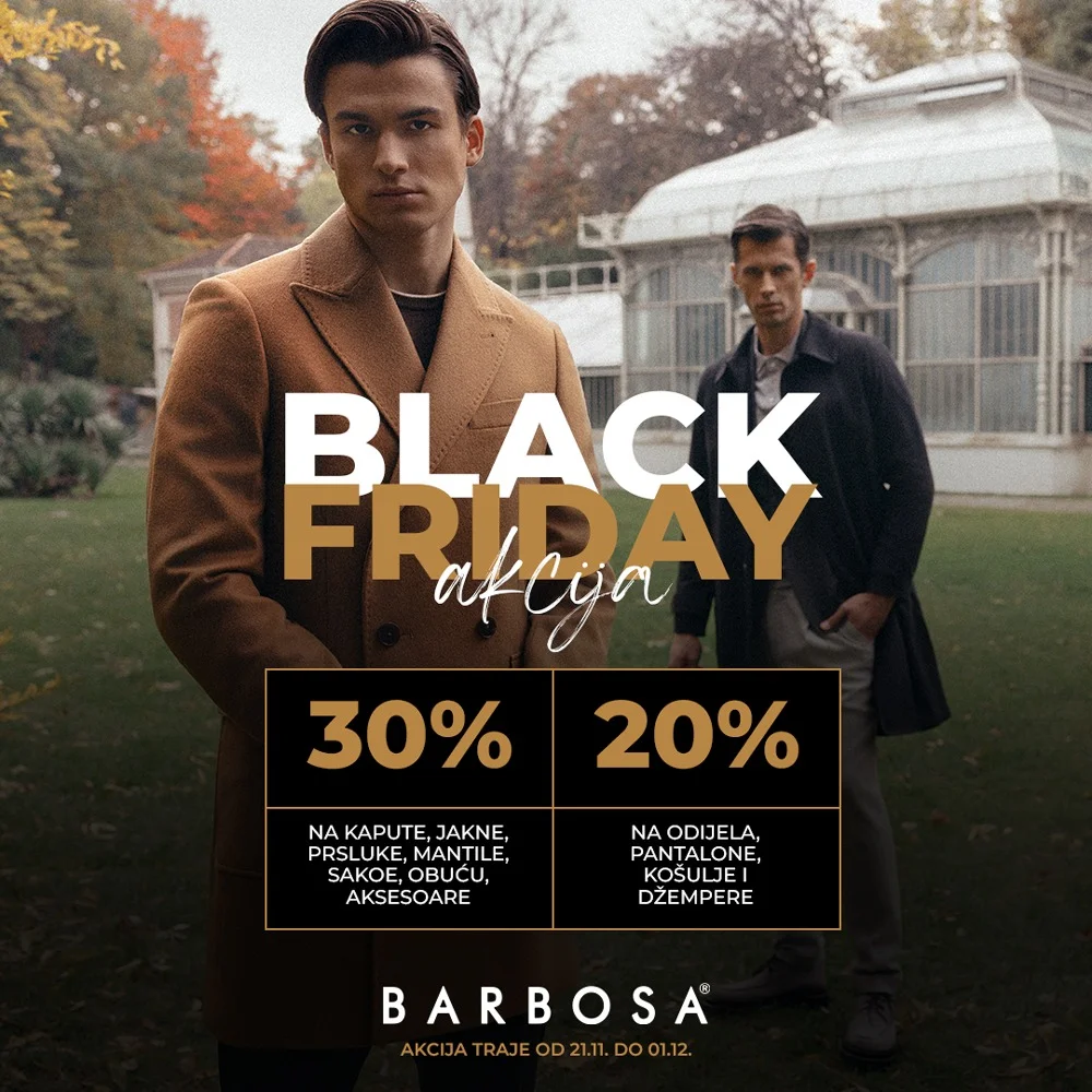 Barbosa BLACK FRIDAY 21.11-1.12.2025.