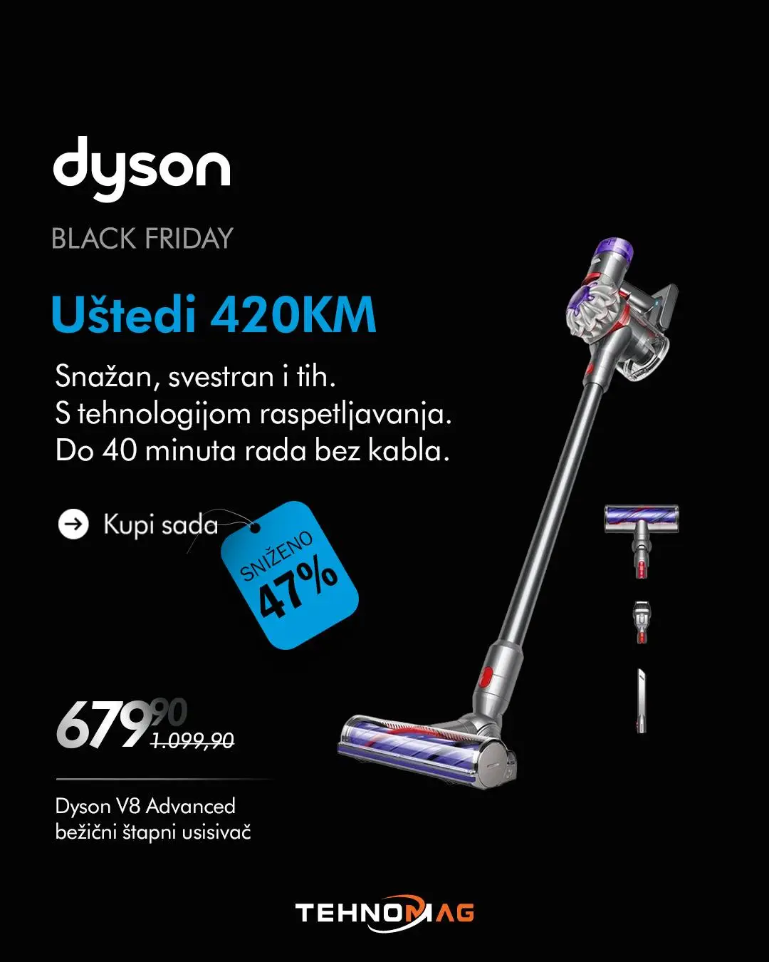 dyson SNIŽENJE ~ uštedite i do 800 KM