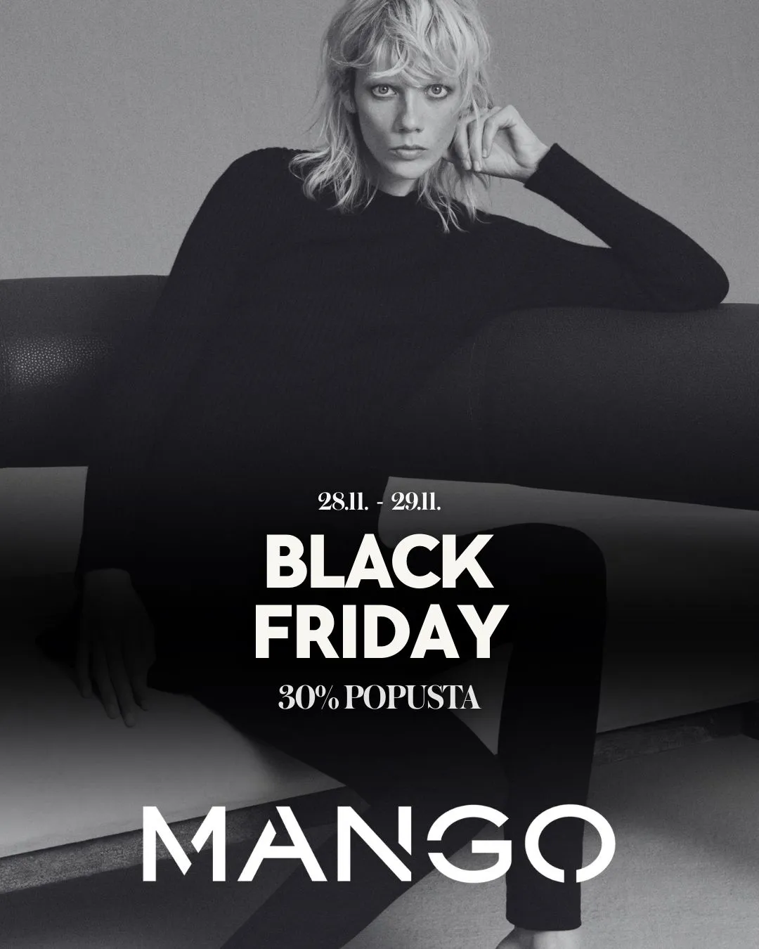 MANGO BLACK FRIDAY 28.11.–29.11.2025.