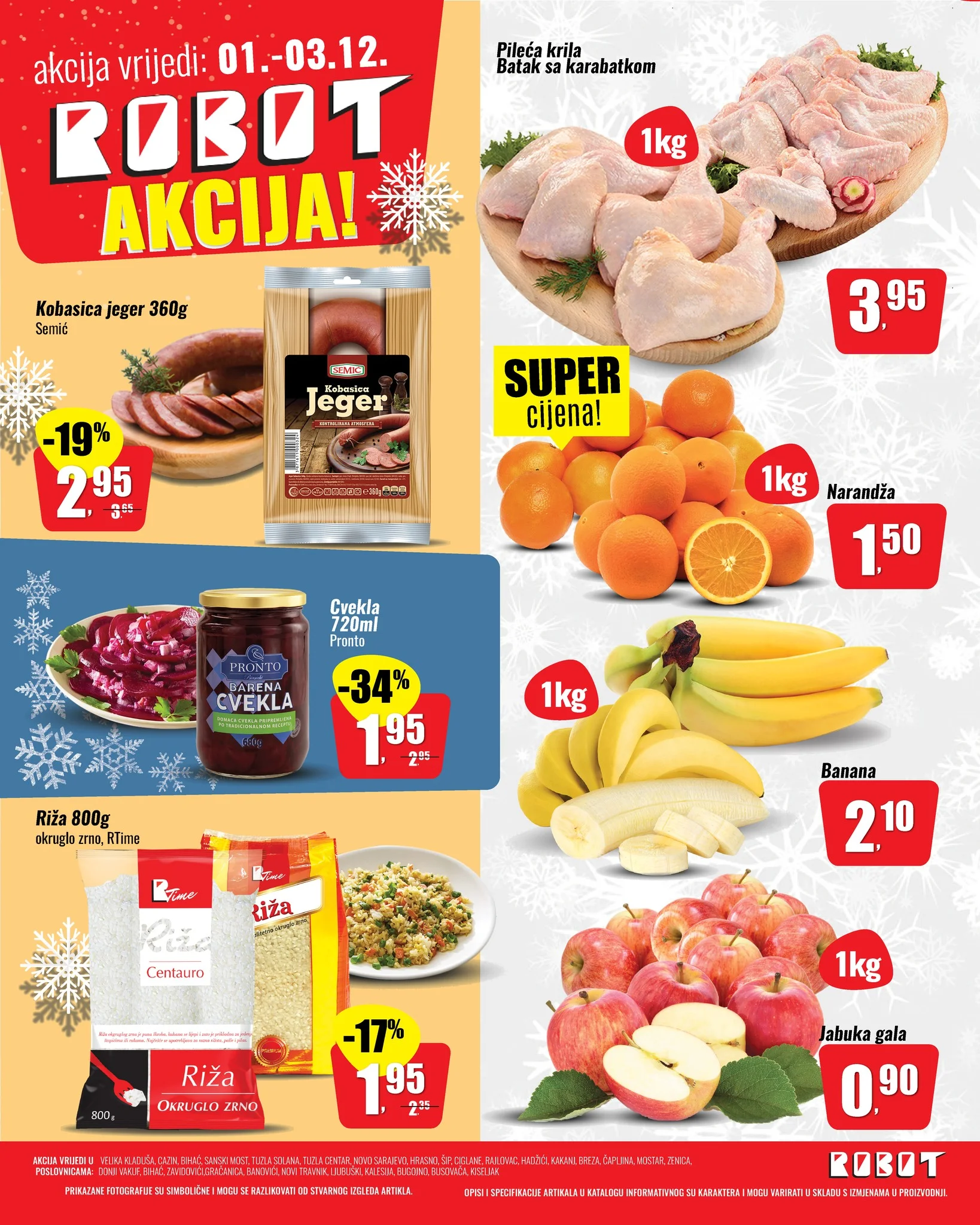 Robot akcija 1-3.12.2025. 