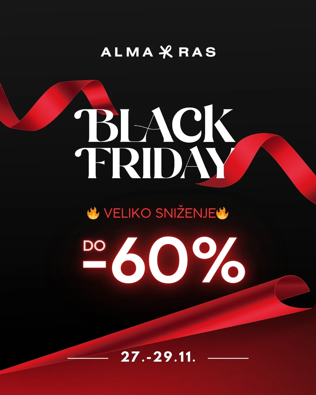 ALMA RAS BLACK FRIDAY 27-29.11.2025.