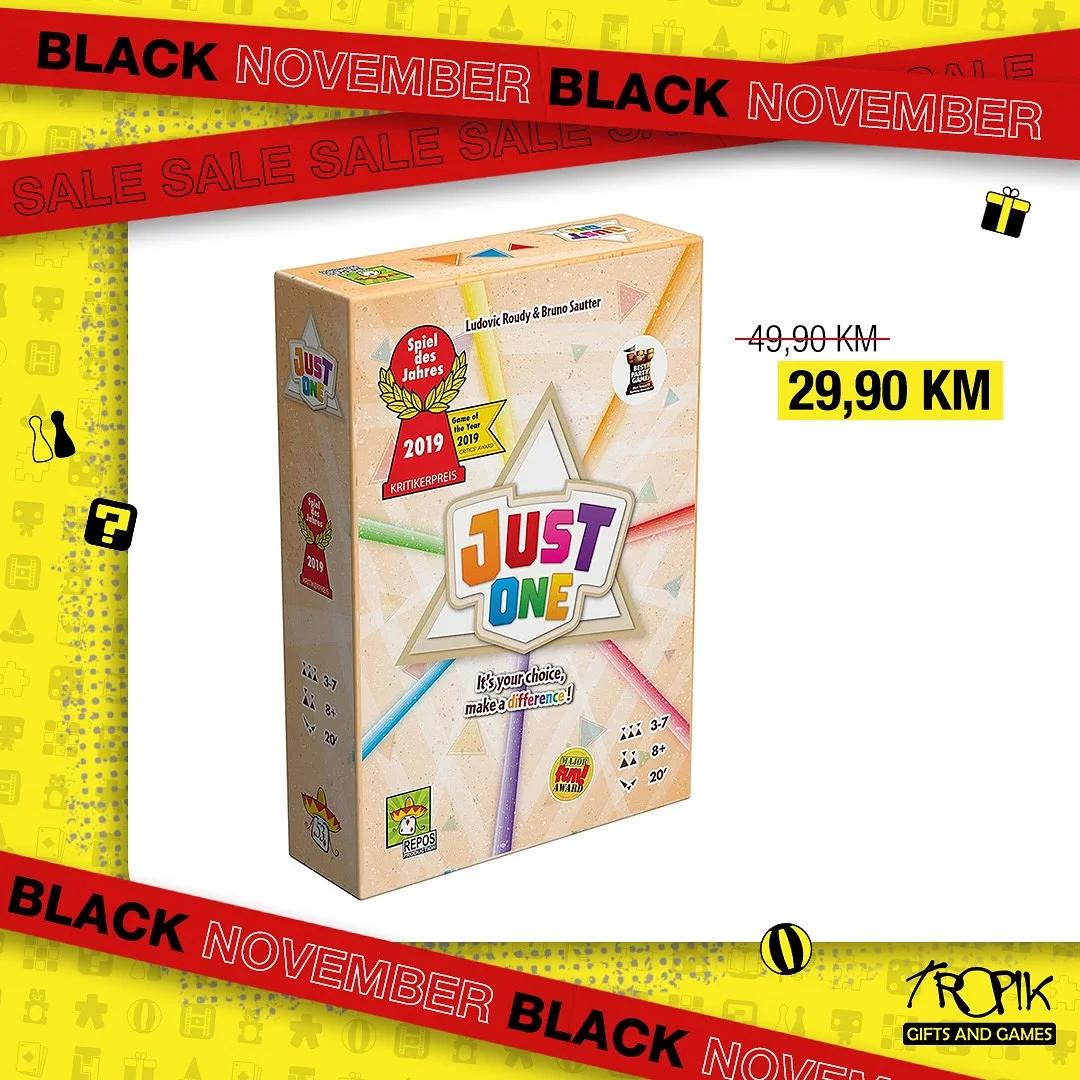 Tropik BLACK NOVEMBER - od 10.11.2025. do isteka zaliha