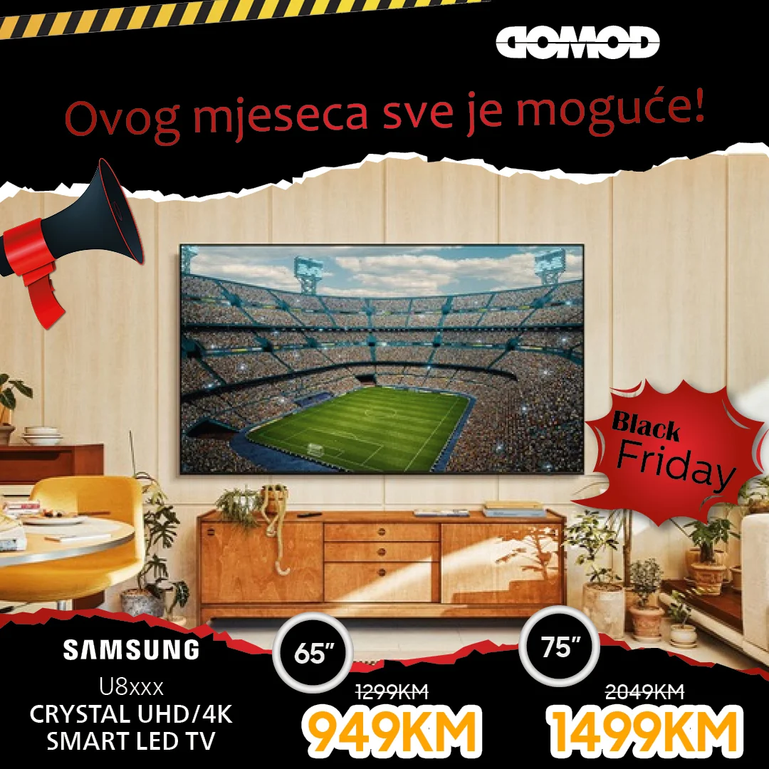 Domod BLACK FRIDAY sniženje do 30.11.2025.